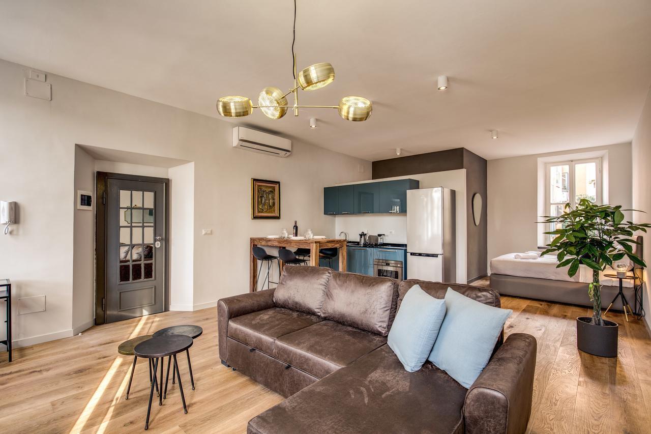 Sant'Eiligio Loft Campo Di Fiori Apartman Róma Kültér fotó